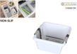 Confortime Organizer Non-Slip 9.5x9.5cm Zilver