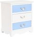 DKD Home Decor Nachtkastje Wit Hout MDF