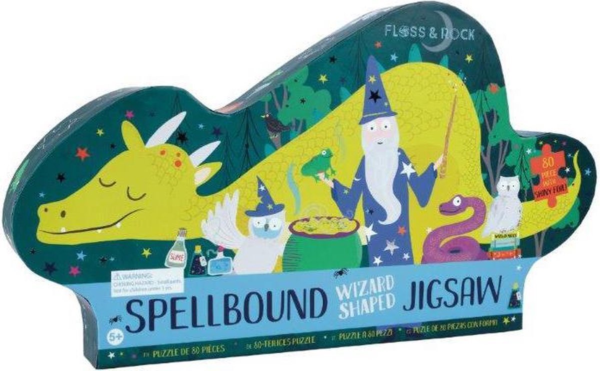 Floss & Rock Spellbound Puzzel 80 st. - 55 x 35 cm