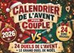 Calendrier de l’Avent pour Couple: Duels face à face: 24 duels de l’Avent + le grand Duel de Noël. Défis de couple et jeux à deux. Un cadeau original pour couple
