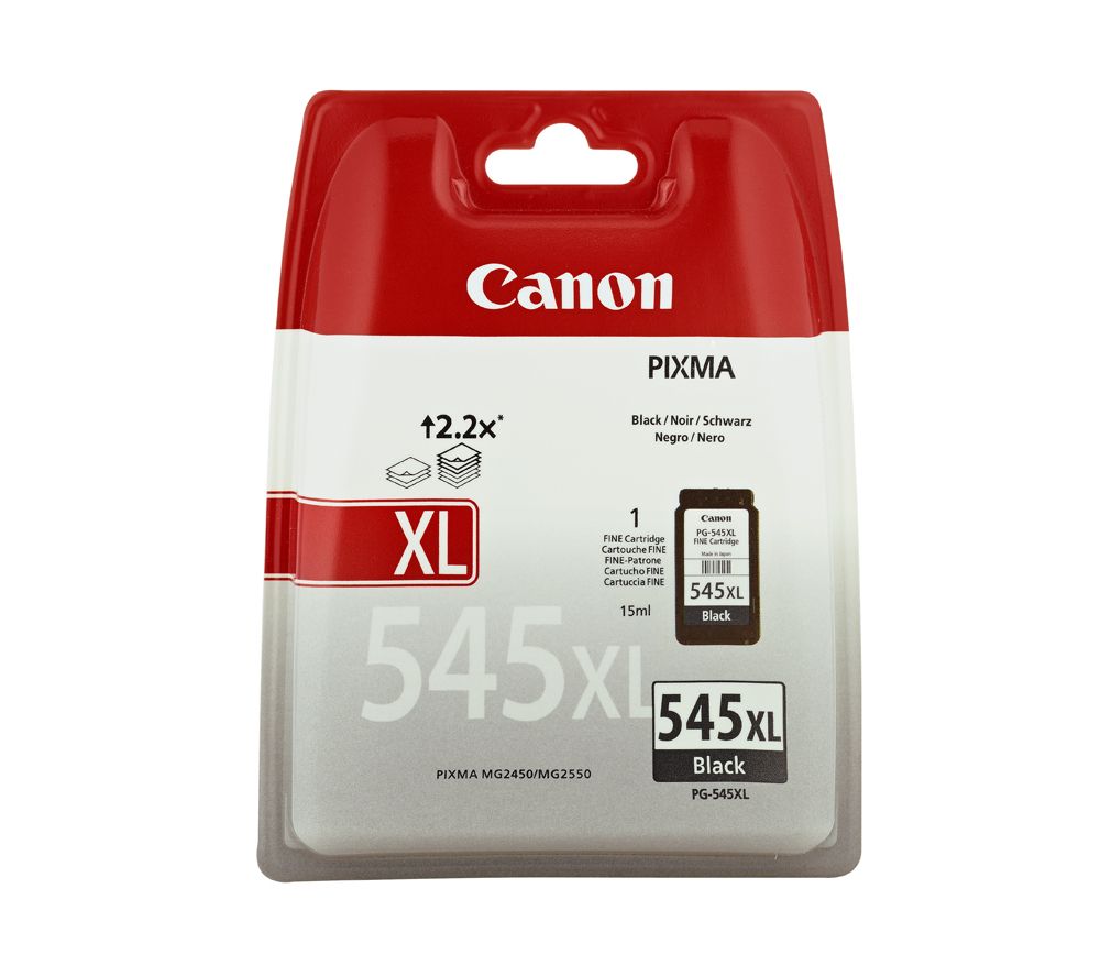 Canon PG-545XL Zwart - Inktcartridge - Hoge capaciteit