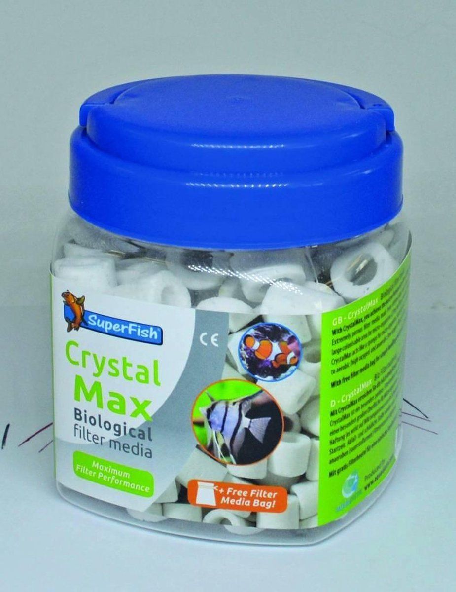 SuperFish Crystal Max biologisch filtermedium 500 ml