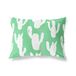 BonaMaison Petrol Groen-Wit Decoratieve Kussensloop, Kussenhoezen Bank, Decoratieve Kussenhoesjes, Kussensloop; Sofa, Slaapkamer, Kantoor, Auto 45x60 Cm - Ontworpen en vervaardigd in Turkije
