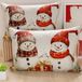 PETTI Artigiani Italiani - Paar kussenslopen 40 x 80 cm van microvezel, kerstkussenslopen, kerstdecoratie, slaapkamer, bank, woonkamer, set 2 kussenslopen, kussensloop, pop 01