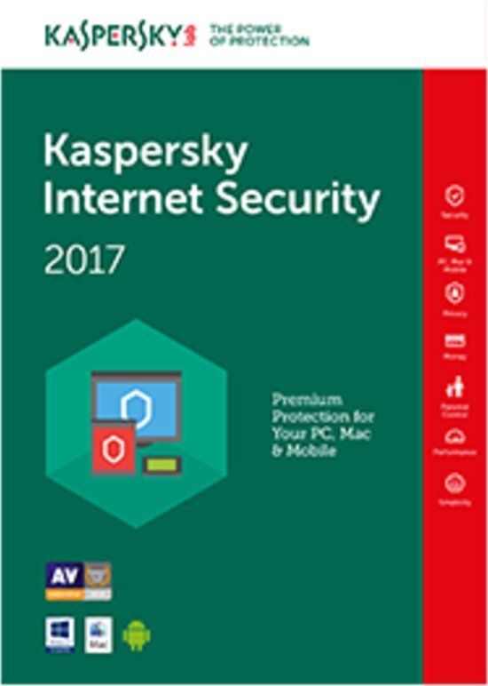 Kaspersky Internet Security Multi-Device 5-Devices 1 jaar direct download versie Downloadlicentie geleverd via mail binnen 15 minuten na aankoop. Er wordt geen DVD geleverd.