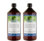 Claudius Cosmetics B.V. Claudius Bodylotion Dennen 2 x 1 liter met dop (amber)
