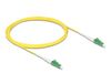 Delock 83229 InfiniBand en Glasvezelkabel 3 m LC LC/APC Geel
