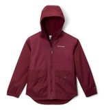 Columbia Rainy Trails 2 fleece gevoerde jas voor meisjes, waterdichte regenjas