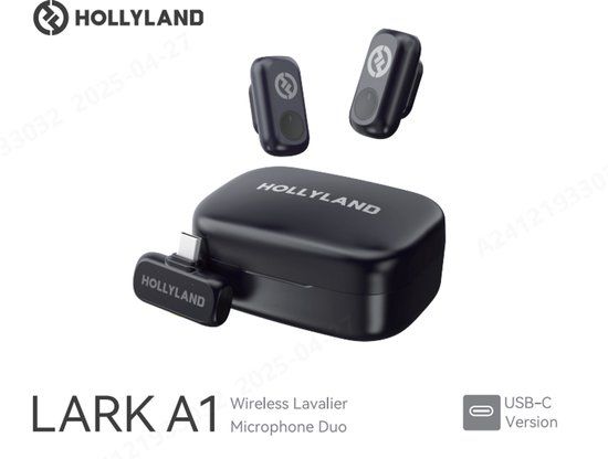 Hollyland LARK A1 Duo USB-C Wireless Microphone