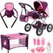 Bayer Design Combi-Poppenwagen Grande Megaset (Unicorn)