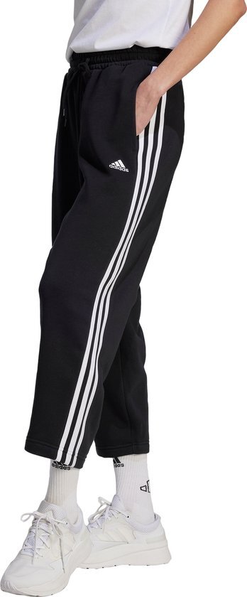 adidas Sportswear Essentials 3-Stripes Open Hem Fleece Broek - Dames - Veelkleurig- XS