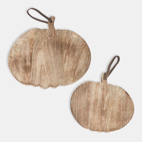 LOBERON Snijplank set van 2 Pavolinos bruin