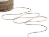 Furlanis - Vlecht jute messen, voor verpakking, geschenkpakketten - rood, 50 m
