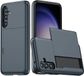 Selected by GSMpunt.nl Samsung Galaxy S23 FE Hoesje met Kaarthouder Back Cover Blauw