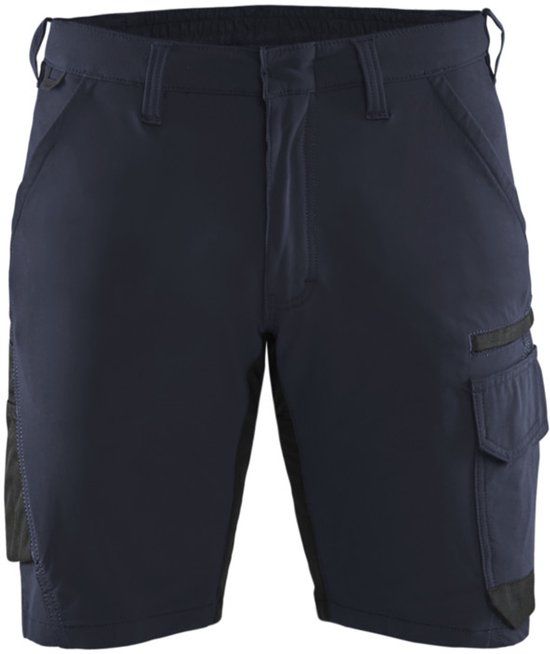 Blåkläder Service short 4-weg stretch 1423-1645 - Donker marineblauw/Zwart - C58
