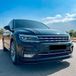 Oneway Volkswagen Tiguan II R-Line 2016-2020 Voorspoilerlip - Glanzend zwart