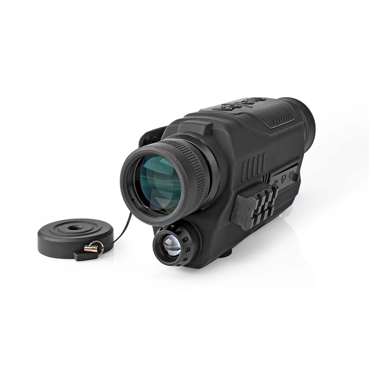 Nedis Monocular - 5x Magnification - 32mm Lens - 87m Field of View - Night Vision - Grey
