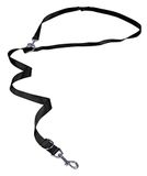 Croci C5MZ0074 nylon leiband 19 x 2200 mm, zwart
