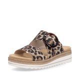 Remonte Damen Slipper D0Q51, Frauen Slip On, lose Einlage, Mokassins, Halbschuhe, Slip-ons, Slides, Schlupfschuhe, Loafer, Multi (91), 40 EU
