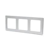 Hoogwaardig aluminium bord in elegant zilveren design – Made in Germany of Frankrijk – inclusief 3 sleutels voor moderne en gemakkelijke toegang – perfect voor elke ruimte