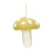 Suspension champignon, feutrine, vert à pois blancs