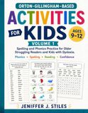 Orton Gillingham Based Activities for Kids 9-12. Spelling and Phonics Practice for Older Struggling Readers and Kids with Dyslexia
