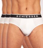 Schiesser 95/5 Organic Homme Slip Rio - lot de 3 - Taille S