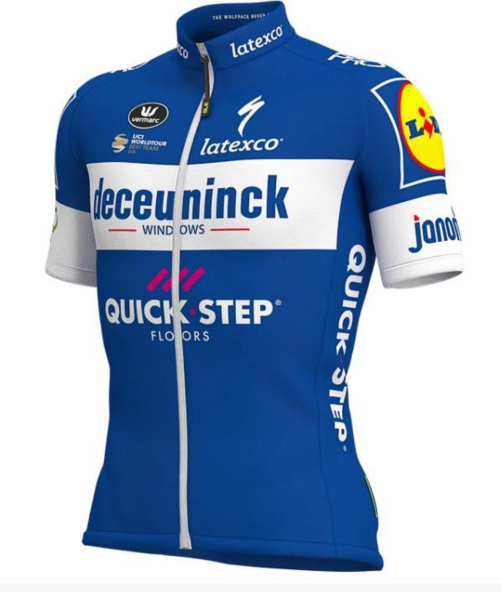 Vermarc FIETSSHIRT SP.L DECEUNINCK QUICK STEP 2019 MAAT XXL