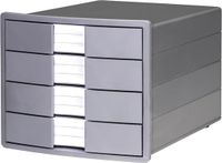HAN IMPULS KARMA 10128-18 Ladebox Zwart DIN A4, DIN C4 Aantal lades: 4