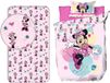 4KidsOnly Minnie Mouse Dekbedovertrek + Hoeslaken Eenpersoons 140x200 cm