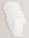 Next - Heren - Set van 5 100% katoenen T-shirts met laagjes - Wit