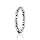 ZINZI bague argent lisse boule ZIR923
