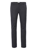 Solid Broek Frederic 7178603 Grijs Slim Fit Katoen Elastaan W29 x L30