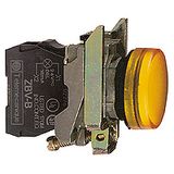 Schneider Electric XB4BVB5 voyant d'alarme 24 V Jaune