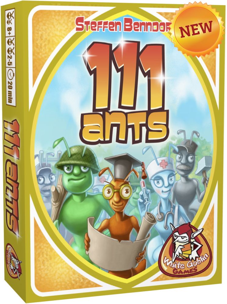 White Goblin Games 111 Ants - Kaartspel - unisex