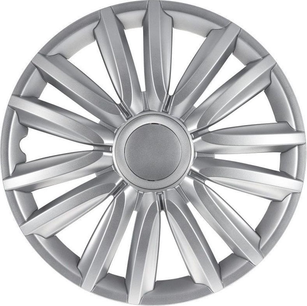 AutoStyle Wieldoppen 16 inch Intenso Pro Zilver - ABS