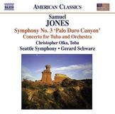 Outhere Naxos Christopher Olka, Seatlle Symphony, Gerard Schwarz - Jones: Symphony No.3 / Tuba Concerto (CD)