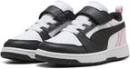 PUMA Rebound V6 Lo AC+ PS Unisex Sneakers - PUMA White-PUMA Black-Pearl Pink
