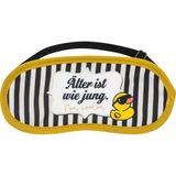 Sheepworld Schlafmaske mit Motiv Ente und Spruch "Älter"