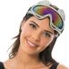 Merkloos Chaks Bril met kattenoren - Glitter bril - Feest outfit - Strass versiering - One size - Multicolor