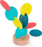 Miniland Zintuiglijk Speelgoed - Cactus - 8 Delen - Silicone En Hout - 1 Jaar