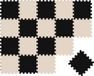 LittleTom Puzzle 18 pièces tapis de jeu pour bébé - 30x30 tapis de sol en mousse EVA tapis rampant tapis de jeu pour enfant