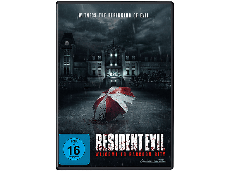 Resident Evil: Welcome To Raccoon City - DVD