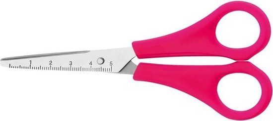 Westcott Kids Schaar - 13cm - Spitse Punt - Rood