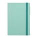 Legami - Weekplanner met notebook, 12 maanden medium, dagboek van januari 2025 tot december 2025, sluiting met elastiek, maandplanner januari 2026, laatste tas, adresboek, 12 x 18 cm, melk & mint