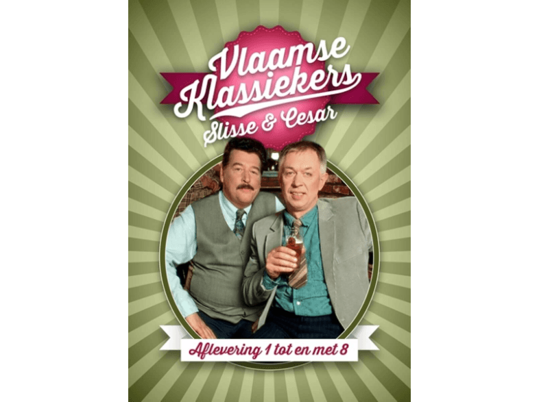 SEGUNDA Vlaamse klassiekers: Slisse & Cesar Aflevering 1-8 - DVD