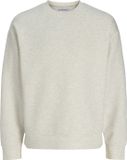 JACK&JONES JJEBARRON SWEAT CREW NECK NOOS Heren Sweater XXL Wit Melange