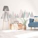 Ambiance Sticker Muursticker Scandinavische bergen PENSACOLA - 80x120cm
