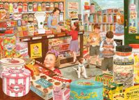 House of Puzzles Thrupenny Bits Puzzle 500 XL pièces