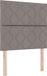 vidaXL Boxspringbed met hoofdeinde, taupe, 120 x 200 cm, stof